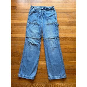 SONG 4U Distressed Painters Baggy Jeans Women sz 5/27